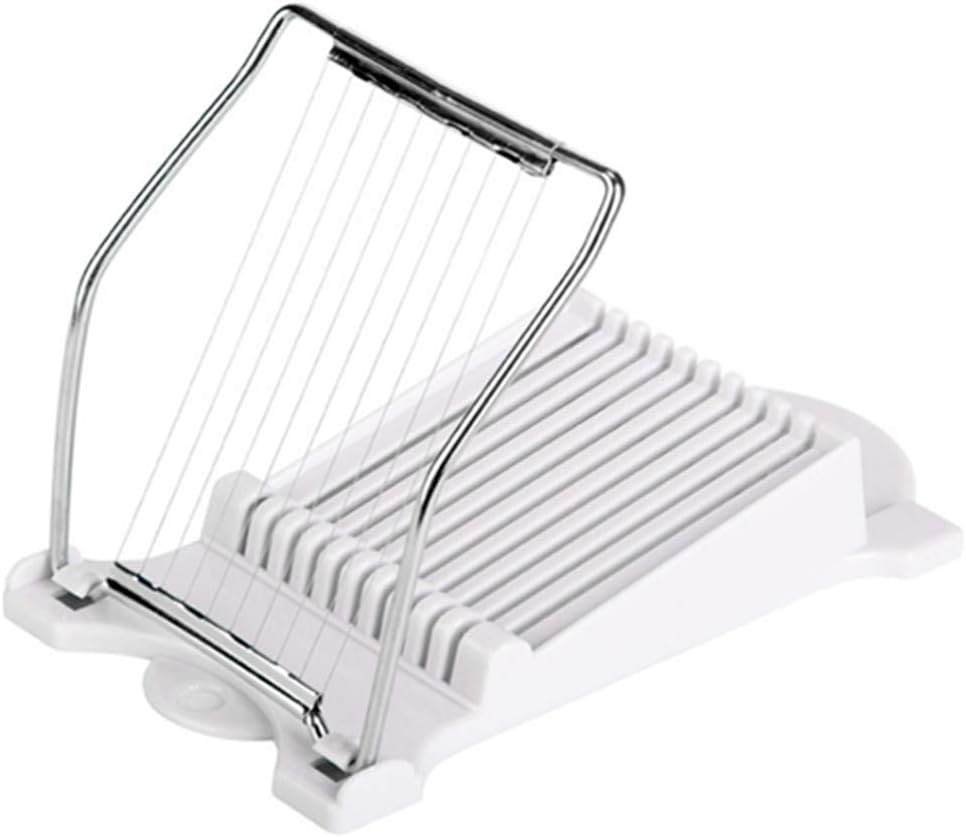 Good Grips Egg Slicer, Multipurpose Stainless Steel Wire Egg Slicer (White)