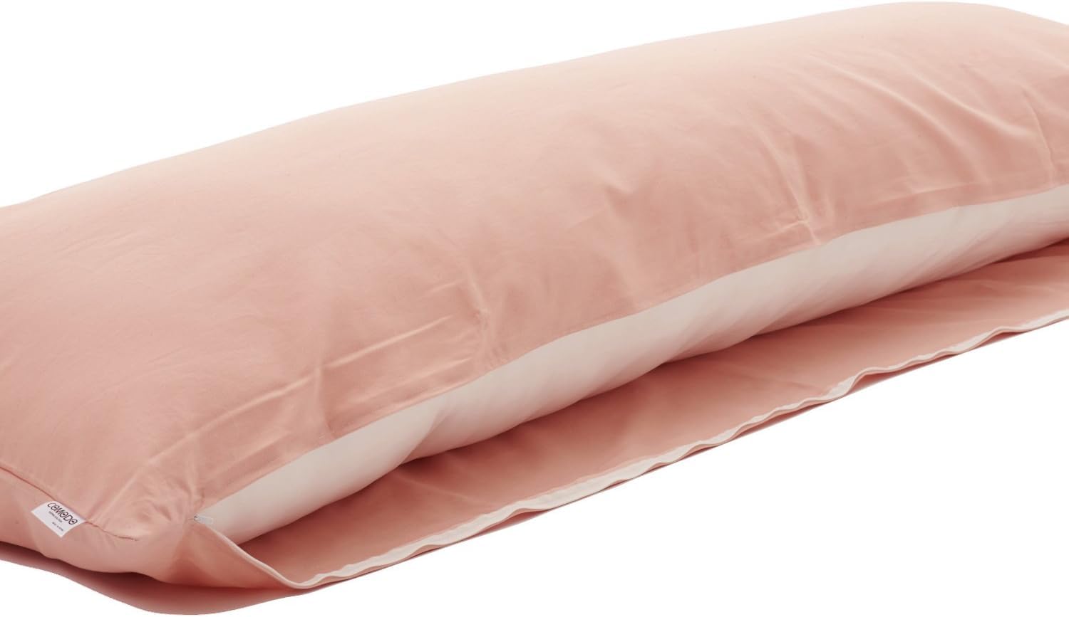Comodo Body Pillow Cover with Zipper (Made in Japan / 63 x 20 inch (160 x 50cm) / Rose Pink) Dakimakura Pillow (Anime/Maternity) 100% Cotton CMC9000R - Washable