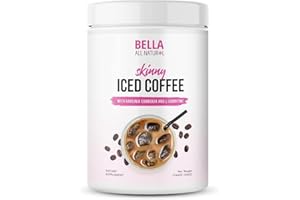 Bella All Natural Skinny Iced Coffee - Good Taste 500 Grams 17.637 Ounce