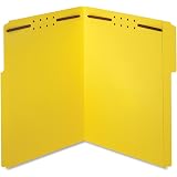 Cartelle Smead Fastener – Formato Lettera, Kraft, 2 Elementi Di Fissaggio, Tag 2/5 A Destra, Confezione Da 50