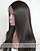 Chantiche Silk Top Yaki Straight Right Deep Invisible Parting Lace Front Wigs For Black Women Natural Looking Glueless Brazilian Remy Human Hair Lace Wig 16 Inch #1B