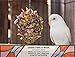 Sweet Feet and Beak Bird Toys Super Shredder Ball – Keeps Your Pet Bird Busy for Weeks Foraging for Hidden Treasures – Non-Toxic – Easy to Install – for Large Sized Birds – 7 inch Diameterthumb 1