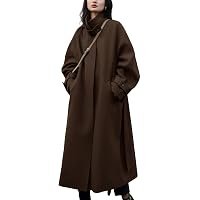 Amazon.com: chouyatou Women's Fall Winter Elegant Single Breasted