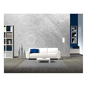 Stainless Steel Texture - Removable Wall Mural | Self-Adhesive Large Wallpaper - 66x96 inches