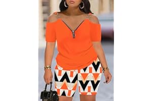 Women's 2 Piece Outfits Plus Size 2026 Summer Cold Shoulder Straps Blouses Graphic Print Shorts Casual Clothes Set