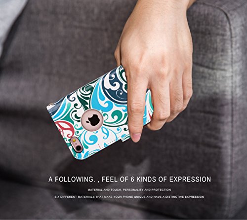 image for FYY Luxury PU Leather Wallet Case for iPhone 6S/ iPhone 6, [Kickstand 