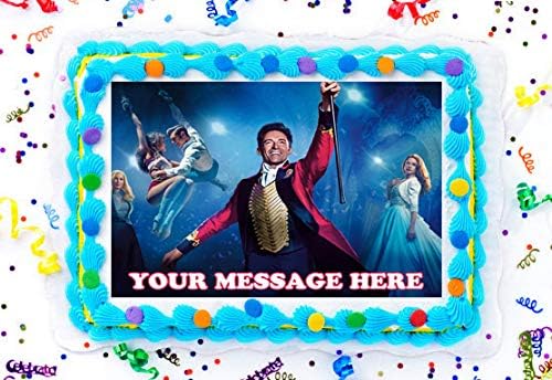 The Greatest Showman Cake Topper Edible Image Personalized Cupcakes Frosting Sugar Sheet (8" X 11" Cake Topper)