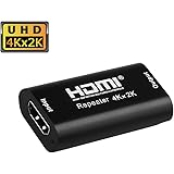 COWEEN HDMI Repeater 4K UHD HDMI Female to Female HDMI Amplifier 40' HDMI Extender Up to 40 Meters Lossless Transmission for Oculus Rift and More