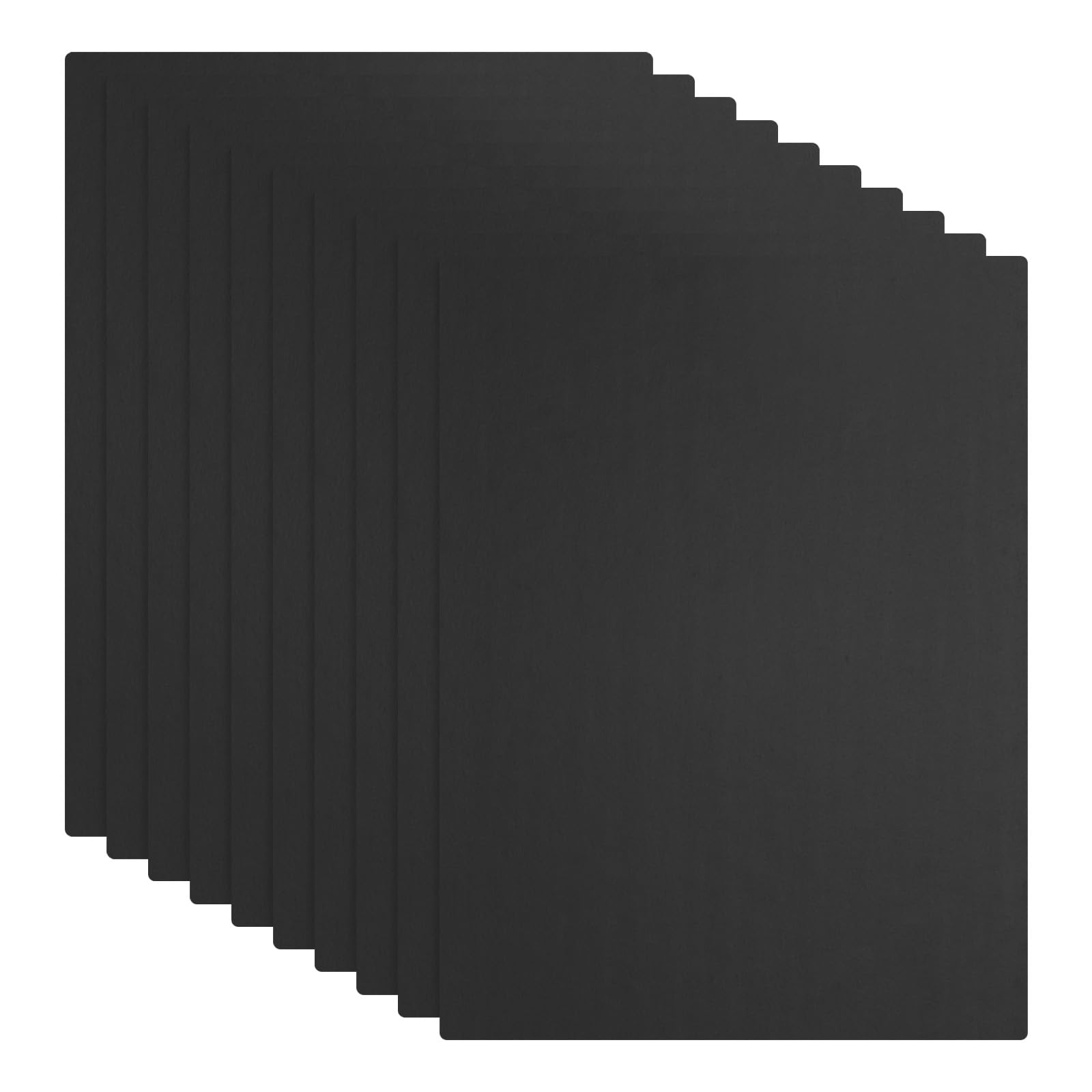 Rebower 10 PCS Black Foam Board 305 x 406 mm, Foam Boards 5mm Thick Foam Poster Board, [for Presentation Projects, Art Crafts, Poster Making]