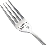 CHEERYMAGIC Engraved Fork "I Forking Love You" Stainless Steel Letter Dinner view 1