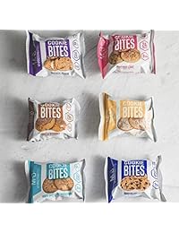 Protein Bites My Cookies Variety Pack 8 sabores uno de cada proteína alta Stevia edulcorada 24 G proteína...