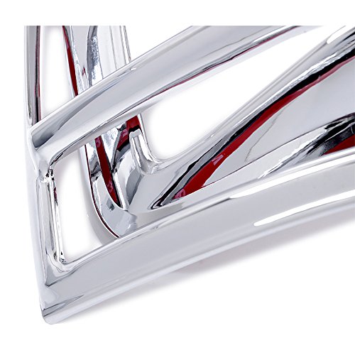 Tail Light Cover Back Lamp Trim Sticker For Toyota Land Cruiser Prado J150 2010 2011 2012 2013 ABS Chrome 4PCS/SET - Thumbnail 3