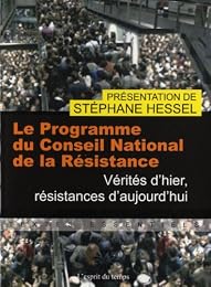 Le  programme du Conseil national de la Résistance