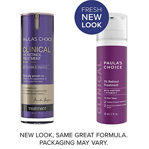 Paula's Choice CLINICAL 1% Retinol Treatment Cream with Peptides, Vitamin C & Licorice Extract, Anti - //medicalbooks.filipinodoctors.org
