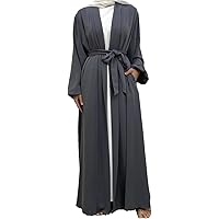 VigoAnne-Conjunto Musulmán Para Mujer, Ropa Islámica Lisa De Dos Piezas