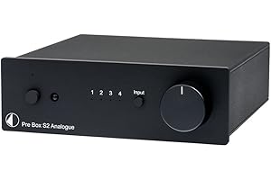 Pro-Ject Pre Box S2 Analog Preamplifier Black
