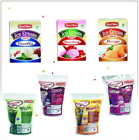 Realzone Combo of ice Cream, falooda Mix (Combo of 7)-A27