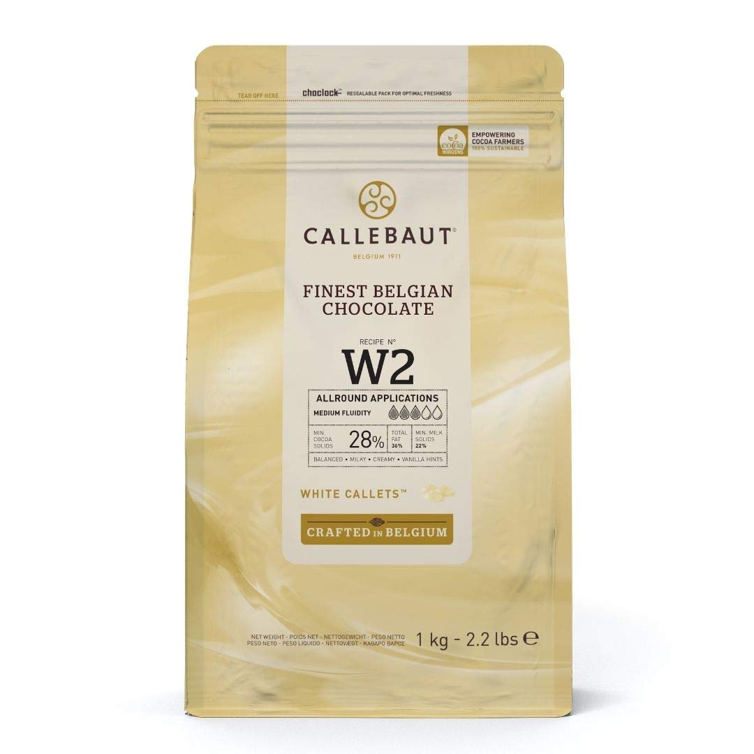 CALLEBAUT Receipe No. W2 - Kuvertüre Callets - 