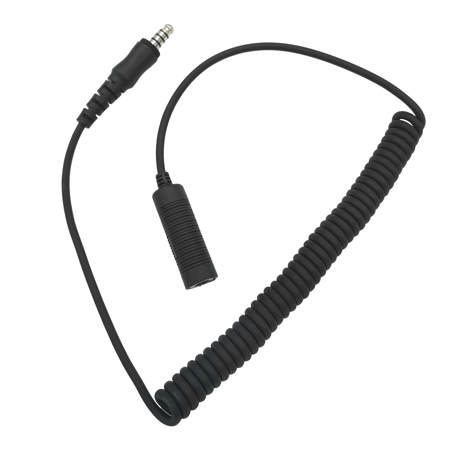 Photo 1 of 7.0 mm GA Aviation Headset Extension Cable U174 U-174 U Plug Helicopter General Aviation GA Headphone Extend Cord 7.0mm Line(1 Male to 1 Female, Civilian Wiring)