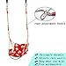 SUNHE Tree Swings Hanging Straps / Outdoor Hammock Straps, Adjustable 70 Inches Heavy-Duty safety nylon Rope ( Easily Hang Any Swing ) - Pack of 2