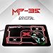 ONEXELOT MP-35 Gaming Mouse Pad,Waterproof, Stitched Edges, Ultra Thick Silky Smooth 13.77 x 9.85 x 0.2 inches … (Large)