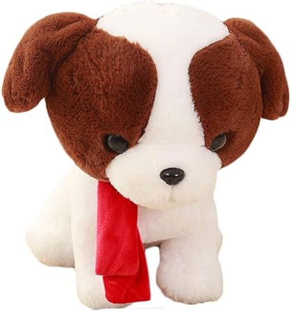 Amazon ぬいぐるみ お座り キャラクター 動物 おしゃれ ミニ 萌え萌え 癒し系 子供 家族 誕生日 こどもの日 インテリア 犬 イヌ いぬ コーヒー色 ４５ｃｍ ぬいぐるみ おもちゃ