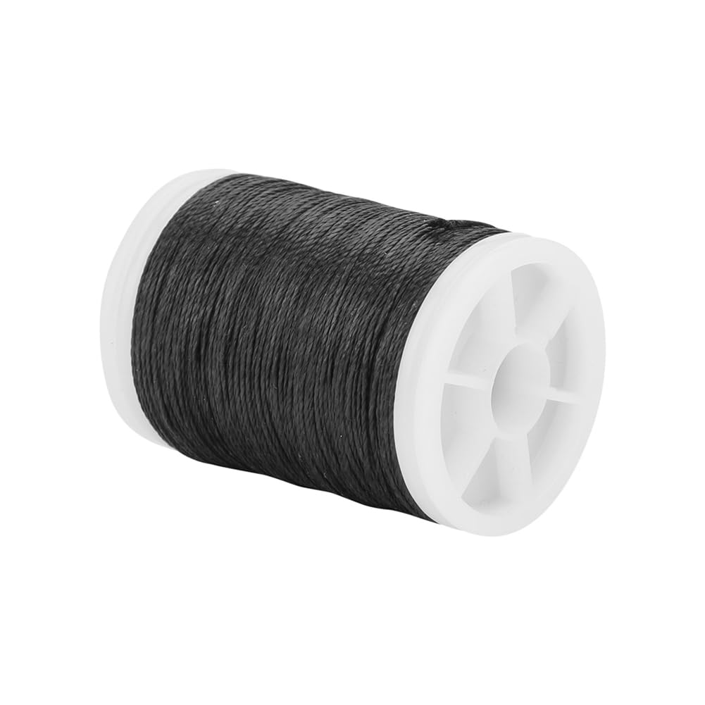 Archery Serving Thread, 120m Compound Bow String Replacement Durable Nylon Bowstring Serving Material Protect And Repair For Tying Peep Sight Nock Maintenance Accessories Various Outdoor Sport(Black)