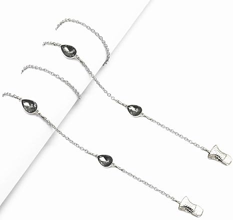 crystal eyeglass chain