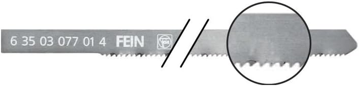 Fine Jigsaw Blades 120 Mm Tooth Pitch Pack of 5 - 63503077014, Colour, Size