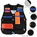 Udoop Tactical Vest Kits for Nerf Guns N-Strike Elite Series Nerf Vest for Boys Blaster Game Play Perfect Nerf Accessories Gift for Christmas or Birthday