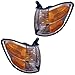 2001-2002-2003-2004 Toyota Sequoia & 2004 Tundra Pickup Truck Park Corner Lamp Turn Signal Marker Light Pair Set Right Passenger AND Left Driver Side (01 02 03 04)