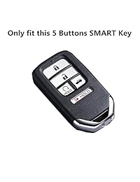 Colorida funda de silicona para llave de Honda Civic Accord Pilot CR-V 2015 2016 2017