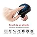 Touch Control True Wireless Earbuds, Volume Control with Active Siri for iPhone Samsung, Bluetooth Earbuds V4.2 with Metal Charging Box, Waterproof Noise Canceling In Ear buds w/ Mic, Change Songs