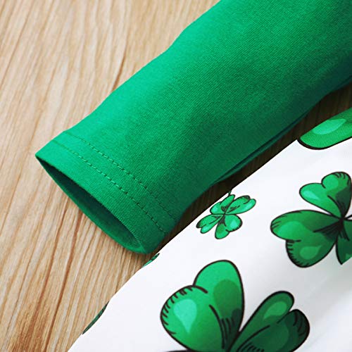 Borlai Pasgeboren Baby Meisje Jurken Lange Mouw Bruiloft Optocht Jurk Groen - Image 7