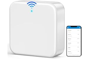 Tuya Smart Gateway, Remote Control via Tuya App, Smart Home Bridging Center, Supports Remote Unlocking of Smart Key Boxes and