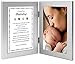 New Mom Gift from Son, Mommy Poem From Baby Boy for Birthday or Mother's Day, Add 4x6 Inch Photo to Double Frame