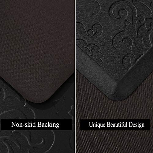 HEBE Oversized Kitchen Mat Thick Cushioned AntiFatigue Floor Mat