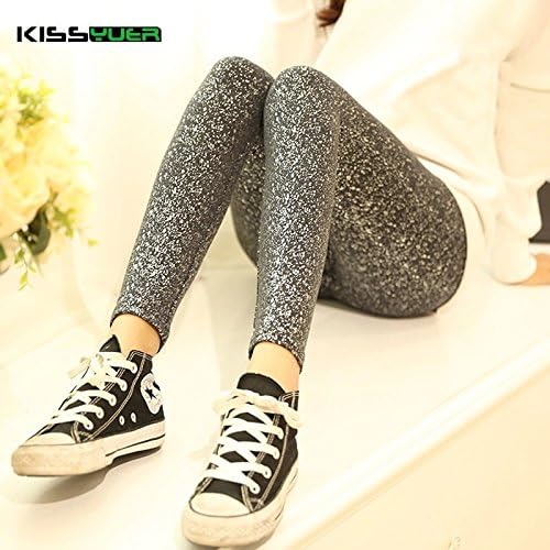 Shining blingbling Silver Gilt Glod plating leggin Shiny wet look legings Sexy club leggings Women leggings sexy