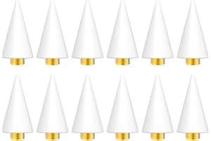 OIFEN 12Pcs Replacement Wax Tips for Rhinestone Picker Tool (White)