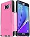 OtterBox Commuter Series Case for Samsung Galaxy Note 5 - Retail Packaging - Hibiscus Pink/Black