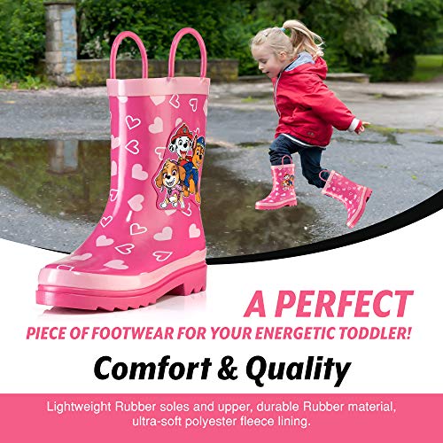 Nickelodeon Paw Patrol Girls Rain Boots Size 5 Toddler Pricepulse