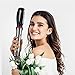 Hot Air Brushes,Luncrissy One Step Hair Dryer & Styler Hot Air Paddle Brush Hair Dryer Brush Multi Function Electric Hair Blow Dryer Brush Hot Air Hair Curls Comb Salo Hair Styler (Grey-5in1)thumb 4