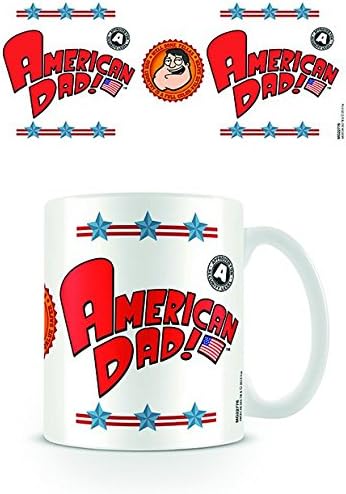 American Dad Logo Ceramic Mug