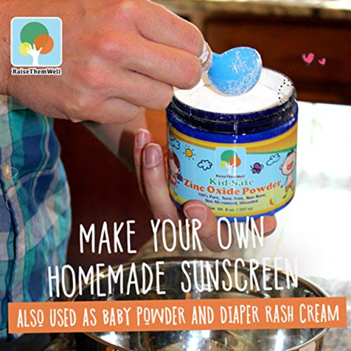 KidSafe Zinc Oxide Powder Non Nano Uncoated Zinc Oxide For Use as a
