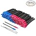 100pcs Disposable Eyelash Eye Lash Makeup Brush Mascara Wands Applicator Makeup Kits