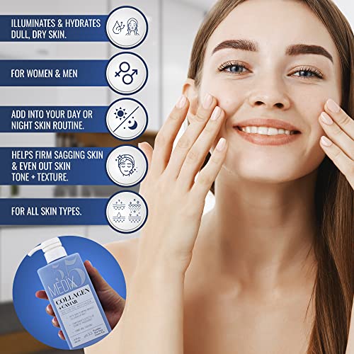 Medix 5.5 Retinol Cream + Collagen Cream Moisturizer Face & Body Lotion