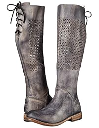 Bed Stu Cambridge de la mujer de la motocicleta de arranque, negro, 7.5 B (M) US