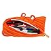 ZIPIT Monster Pencil Case for Kids, Cute Zipper Pouch for Boys Girls and Teens, Stationery Bag for School ,Orange