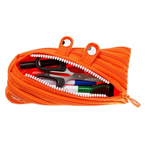 ZIPIT Monster Pencil Case, Orange - Thumbnail 2