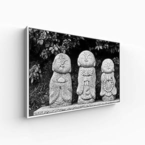 Canvas Wall Art for Living Room, Bedroom Black and White Construction Framed Canvas Prints for Home Decoration Ready to Hang - 16x24 inches